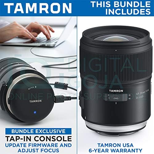 TAMRON SP 35mm F / 1.4 di USD objektiv za Nikon F + Tamron tap-in konzola sa Alturom photo Essential Dodatna