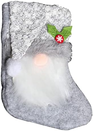 Toluon Poklon čarapa Foto rekviziti Anti-fade dobro izgleda Creative Rudolf poklon čarapa a