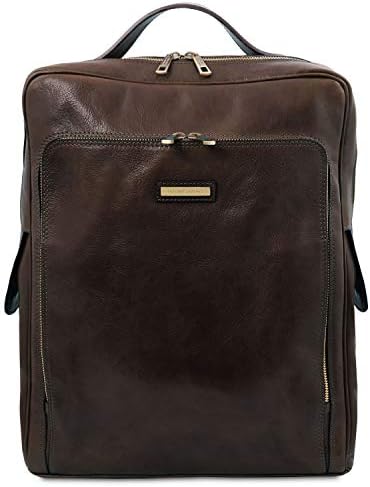 Toskana koža Bangkok kožni ruksak za laptop - velika veličina - TL141987