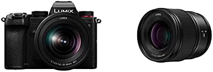 Panasonic LUMIX S5 full Frame kamera bez ogledala, 4k video snimanje, LUMIX s 20-60mm, DC-S5KK + Lumix S serija objektiv kamere, 50mm F1.8 L-Mount izmjenjiva sočiva-bez ogledala Full Frame kamere