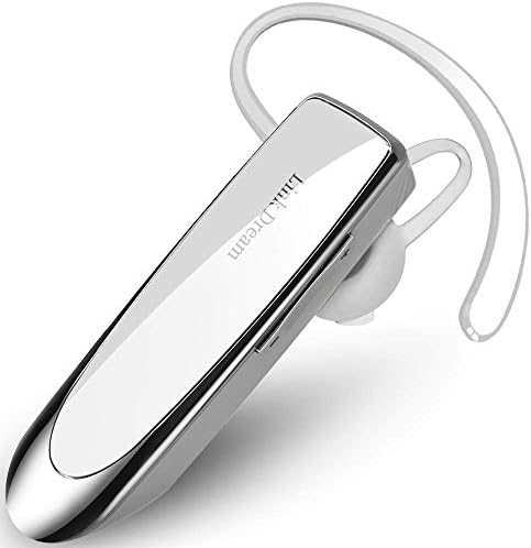 Link Dream Bluetooth slušalica za mobitele Wireless V5.0 Hands Besplatne slušalice Otkazivanje mikrona 24HRS razgovor 1440h, pripravnik kompatibilan sa mobilnim telefonskim tabletnim laptopom za posao od kuće vozača