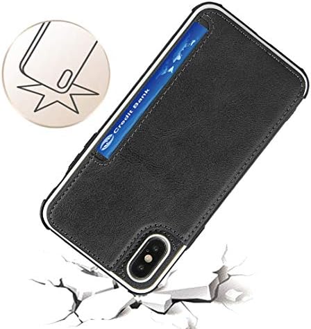Cavor za iPhone Xs Max futrola za telefon sa držačem kartice,torbica za novčanik sa držačima kreditne