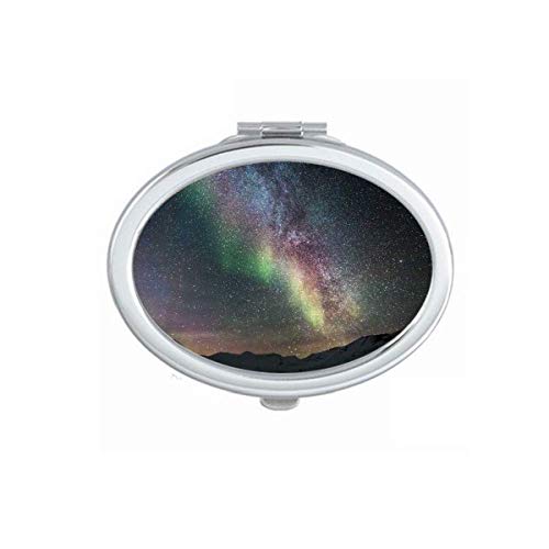 Galaxy Beautiful Stars Tamno Ogledalo Prenosivi Preklopni Ručni Makeup Dvostruke Strane Naočare