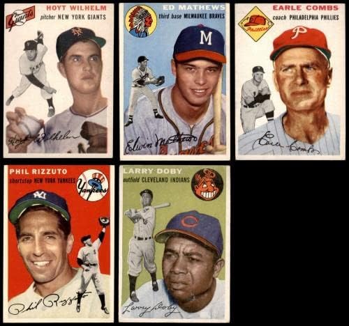 1954. TOPPS Baseball Complete Set - Premier 6 - Ex / MT - Baseball Kompletni setovi