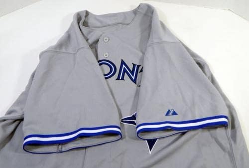 2012-19 Toronto Blue Jays Blank Igra Izdana siva Jersey 52 DP17677 - Igra Polovni MLB dresovi