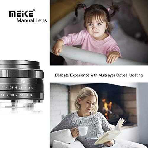 Meike MK 25mm F / 1.8 Veliki otvor za otvor blende Ručni fokus objektiv za Canon EOS-M mount bez ogledala