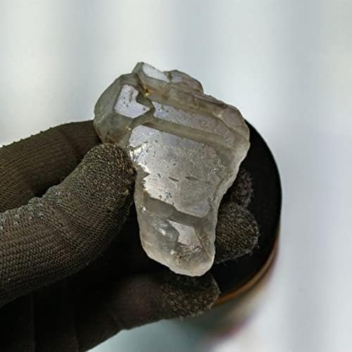 Novi pronalaženje 120g žeznog hematita fantom kvarcke za iscjeljivanje kamena kamena 9x5x3cm
