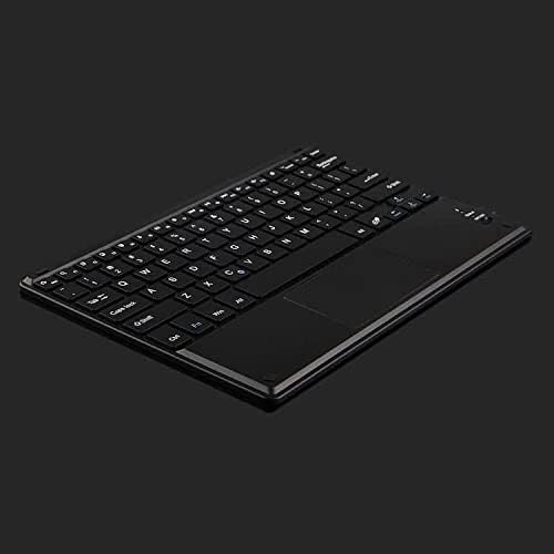 BoxWave tastatura kompatibilna sa Blackview Oscal Pad 8-SlimKeys Bluetooth tastatura sa Trackpadom, prenosiva Tastatura sa Trackpad-om-Jet Black