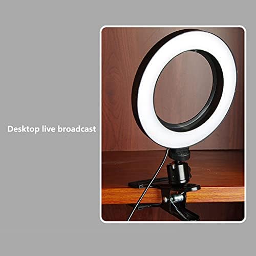 LED svjetlo, rotacija od 360 stepeni 10-Nivo zatamnjivanja lampa za punjenje USB napajanje kućna oprema šminka svjetlo 12cm za desktop sastanke