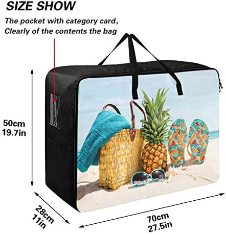 N / A ugaone torba za pohranu velikog kapaciteta - plažni ananas odvlačenje odjeće Organizator Organizator