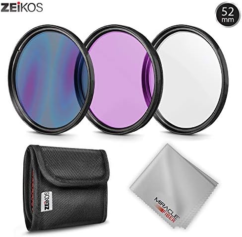 Zeikos Ze-BUN45 52mm Neutralni set gustine filtra, višeslojni UV-CPL-FLD filter set