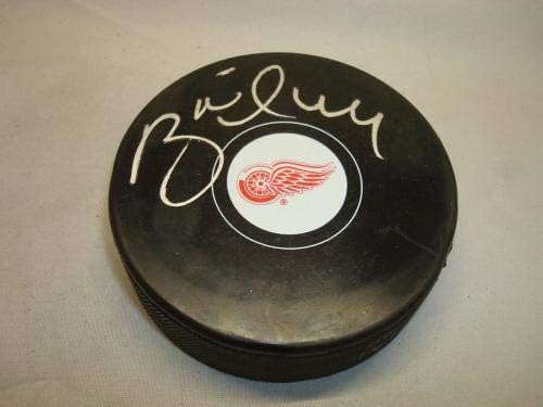 Brett Hull potpisao Detroit Red Wings Hockey Puck Autographed PSA / DNA COA 1F-Autographed NHL Pucks