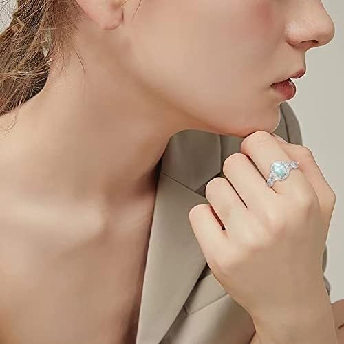 Dobri Prstenovi Polu Debelo Crijevo Prsten Od Nehrđajućeg Čelika Dragi Kamen Zlatni Cirkon Prsten Za Žene Modni Nakit Popularan