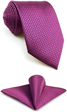 S&W SHLAX&krilo muške kravate luksuzne kravate Fuschia čvrsta