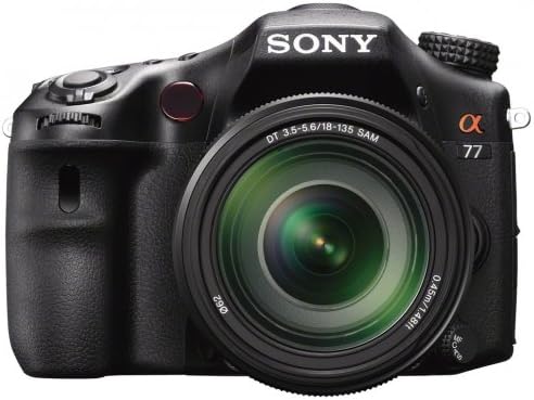 Sony Alpha SLT-A77 prozirno ogledalo digitalna SLR kamera sa objektivom od 18-135 mm