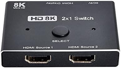 Xiwai 8K @ 60Hz HDMI kompatibilan 2.1 prekidač 2-in-1-out HUB podržava HDCP SST Extended 4K @ 60Hz