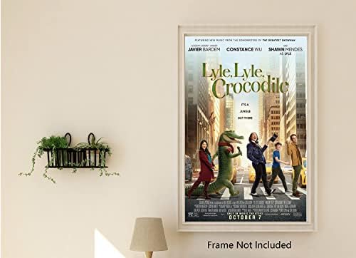 Xihoo Lyle, Lyle, Crocodile 2022 Movie Poster Zidni dekor 16x24