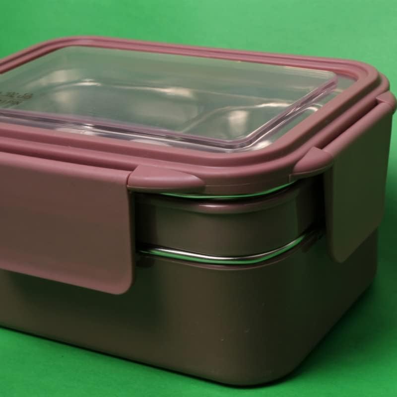 CXDTBH izolirana kutija za ručak od nehrđajućeg čelika 2-sloj svježeg održavanja kutije za ručak Studentski uredski radnik prijenosnička škola za ručak