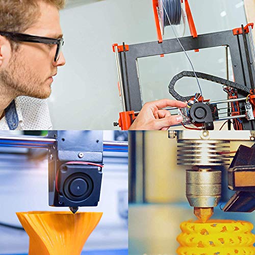 Fovben 3D mlaznice za printer 32kom, MK8 Opremljena čelična mlaznica s visokim temperaturama otporna na nošenje sa klipnim kličićem za čišćenje 0,2 / 0,4 / 0,5 / 0,6 / 0,8 mm za CR-10, ENDER 3 / V2 ENDER3 PRO, Prusa i3