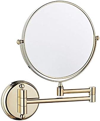 LIANXIAO - dvostrano okretno zidno ogledalo, proširivo sklopivo Kozmetičko ogledalo za brijanje