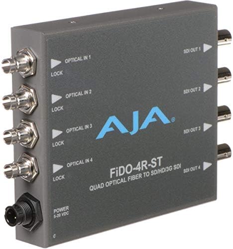 AJA FIDO 4 kanala ST vlakna s 3G-SDI mini pretvarača
