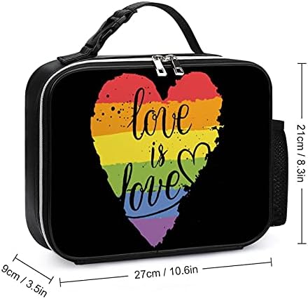 FunnyStar LGBT gay lezbejka Parada ljubav Valentines izdržljiva kožna kutija za ručak kontejner