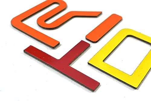 TRI-Color prednji roštilj TRD slova kompatibilni sa TNDRA 2022-up ABS plastični umetci nisu tanki