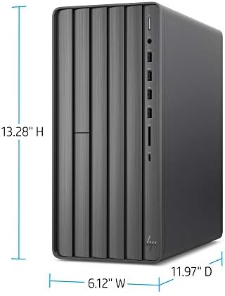 HP ENVY Desktop računar, Intel Core i7-10700, 16 GB RAM-a, 1 TB Hard Drive & 512 GB SSD Storage, Windows