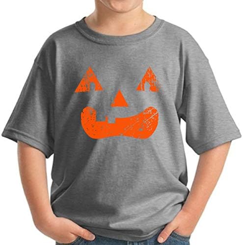 Pekatees Halloween T majice za dječake Zabavni u nevolji bundeve Jack O'Lantern