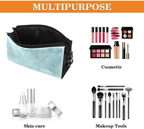 Vodootporna torba za šminke, šminka, putni kozmetički organizator za žene i djevojke, umjetnički mramorni