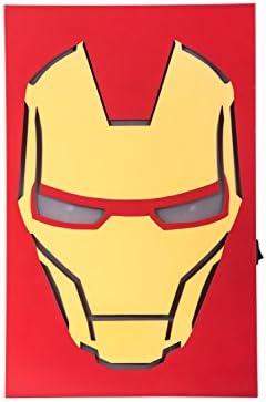 Marvel Globox osvijetli kapetana Amerike zid Avengers LED svjetlo Umjetnost, MDF Drvena kutija