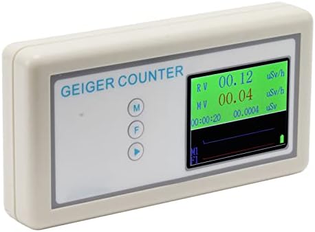 FDIT Geiger Counter nuklearno otkrivanje nuklearnog zračenja USB metar Dozimeter monitor Detektor boja zaslon