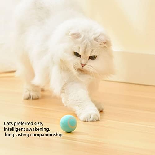Keenso Interaktivna Lopta Za Igračke Za Mačke, Smiješna Lopta Za Mačke Električna Silikonska Automatska