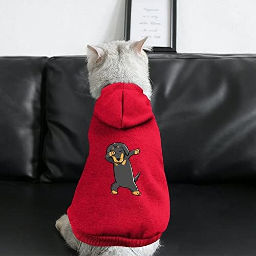 Umbkivanje jazavčastog pasa dukseva pulover dukserica za kućne ljubimce odjeća sa kaputama kaput za pse i mačke
