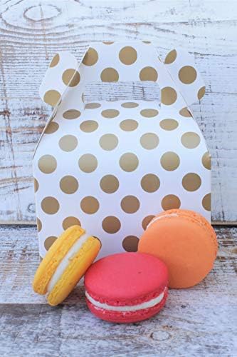 Hrana s modnom zabavom Favorit bombona, zlatna polka točka - kutije za liječenje bombona, materijal za svadbene