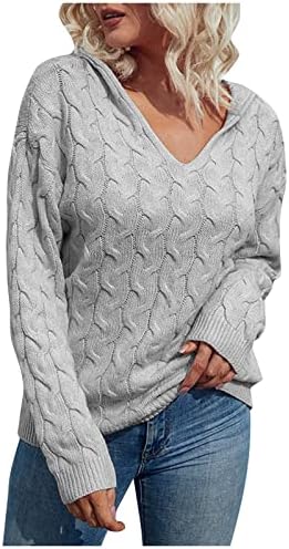 Ženska jesenska odjeća jesenski gumb Solid Boja kardigan dugih rukava Plint džemper