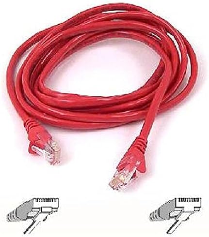 Belkin Cable, CAT5E, UTP, RJ45m / m, 3, gry / crvena, zakrpa