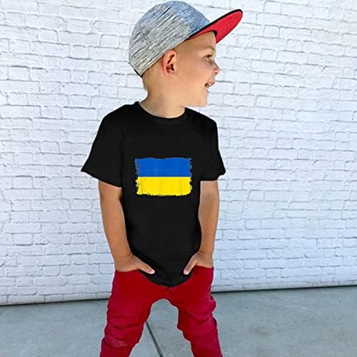 Toddler Baby Kids Boy Girls podržavaju Ukrajinu I stajam sa ukrajinskim ukrajinskim zastavama T