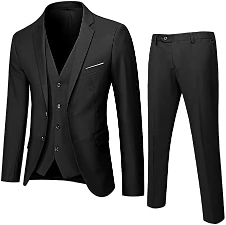 4x jakna za muškarce velike i visoke muške jakne R Business odijelo Hlače za vjenčanje Vest odijelo za partiju 3-komadni muški zip runo