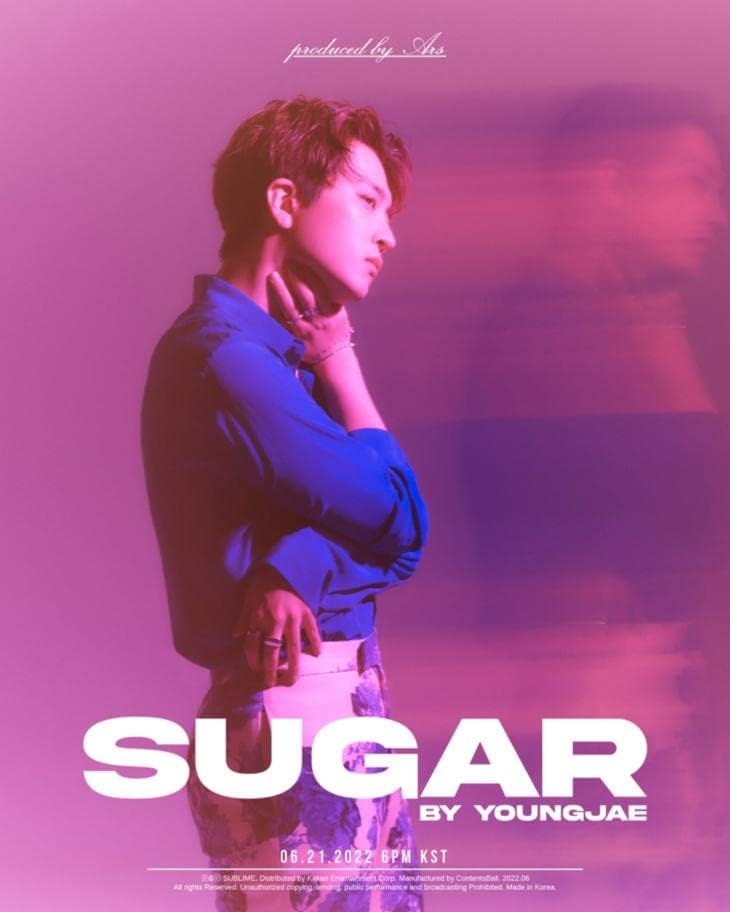 Dream Got7 Youngjae Sugar 2nd Mini album Slučajna verzija CD + 76P Photobook + 1p Fotokard + 1p Photocard + 1p