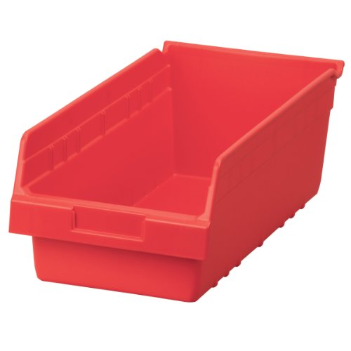Akro-mils 30088 Plastična gnezdišta ShelfMax Storage kutija za pohranu ,, Crvena,