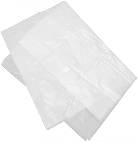 Zerodeko 25 kom prozirno skladištenje plastične torbe za pokretnu torbu prozirna