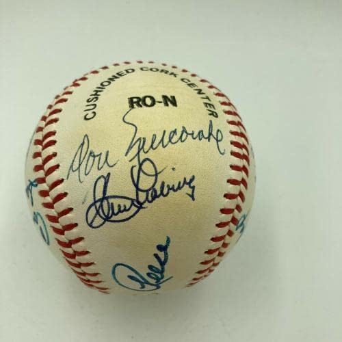 1955. Brooklyn Dodgers World Series TEAMS TEMP potpisao bejzbol Sandy Koufax PSA - autogramirani bejzbol