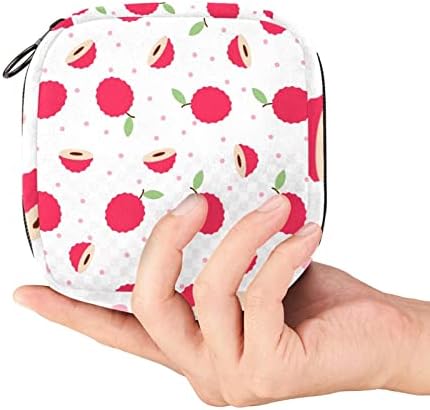 Lychee Polka Dots torba za čuvanje higijenskih uložaka prijenosni period Kit torba jastučići za menstruaciju