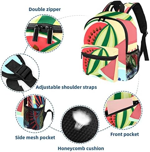 VBFOFBV putni ruksak, backpack za prijenosnog računala za žene muškarci, modni ruksak, crtani lubeni sladoled