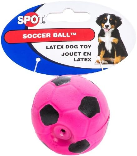 HDP Spot Soccer Latex kuglična igra za pse Veličina: paket od 3