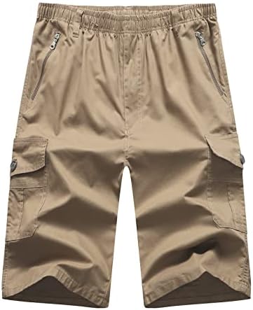 Cargo čarape muške jednobojne dugme Plus veličina Casual sve kratke hlače moderne tkane kargo pantalone sa džepovima sa zatvaračem