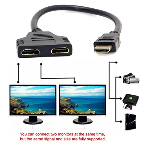 Chenyang HDMI 1.3 za dvostruki ženski razdjelni preklopni adapter kabel sa napajanjem za HDTV