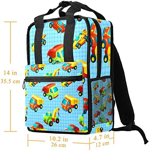 VBFOFBV ruksak za žene Daypack backpack Travel Casual torba, Cartoon Car