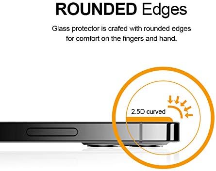 Supershieldz Zaštita ekrana protiv odsjaja dizajnirana za iPhone 13 Pro Max + sočivo kamere [kaljeno staklo] protiv ogrebotina, bez mjehurića